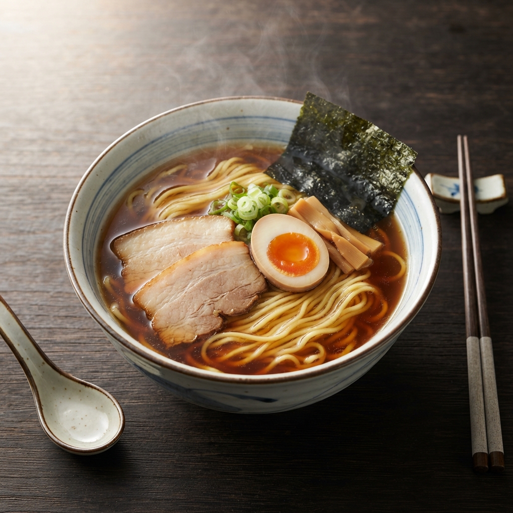 特製醤油ラーメン